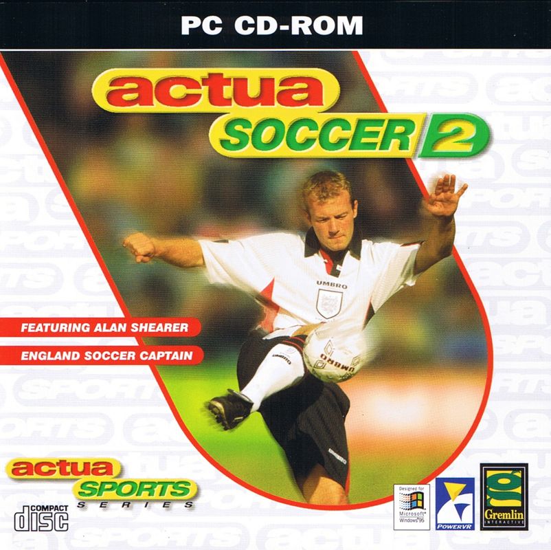 Other for Actua Soccer 2 (Windows): Jewel Case - Front