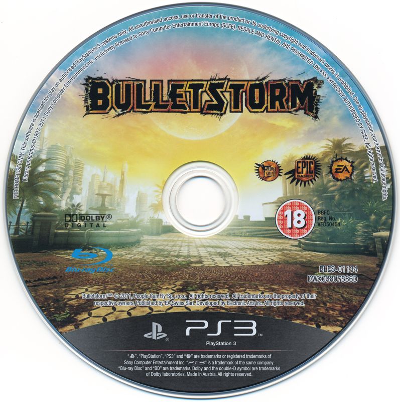 Media for Bulletstorm (Limited Edition) (PlayStation 3)