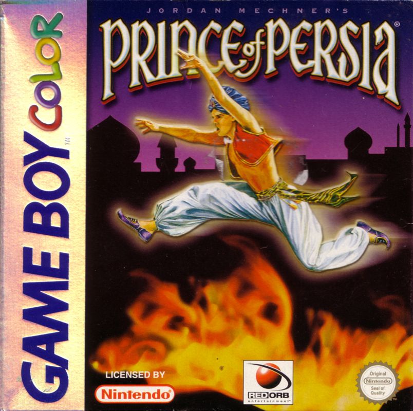 Front Cover for Prince of Persia (Game Boy Color)