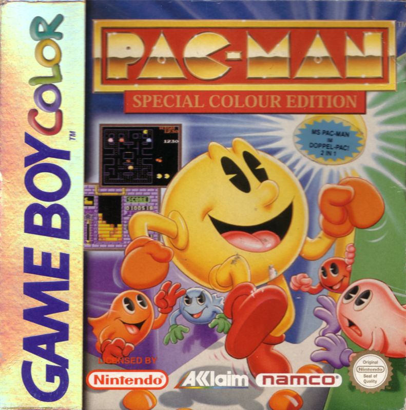 Front Cover for Pac-Man: Special Color Edition (Game Boy Color)