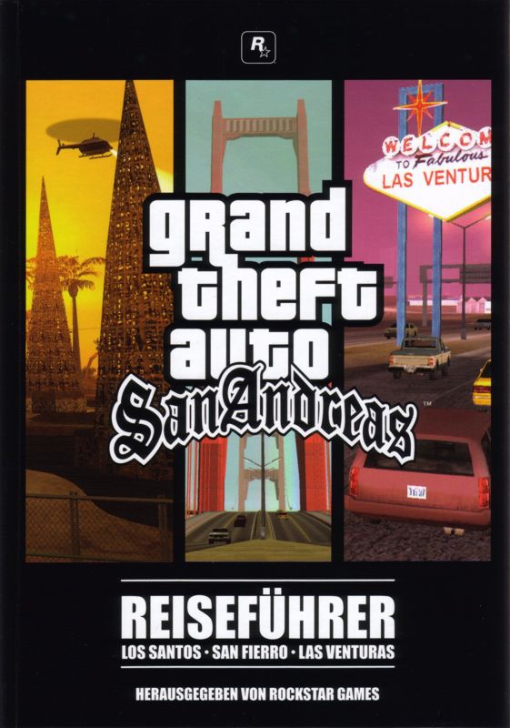 Manual for Grand Theft Auto: San Andreas (Windows): Manual / Disc Holder - Front