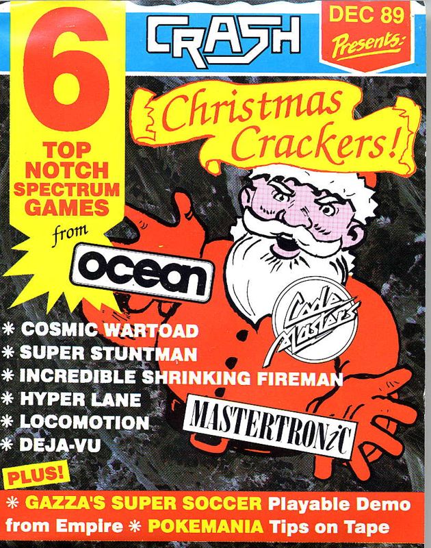 Front Cover for Crash Presents December 1989 (ZX Spectrum)