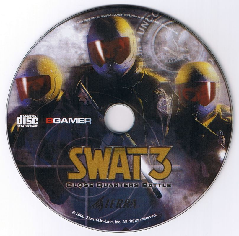 Media for SWAT 3: Close Quarters Battle (Windows) (BGamer Collector's Edition covermount)