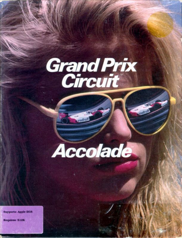 Front Cover for Grand Prix Circuit (Apple IIgs)