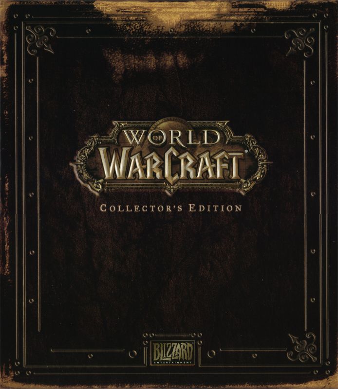 World of WarCraft (Collector's Edition) cover or packaging material ...