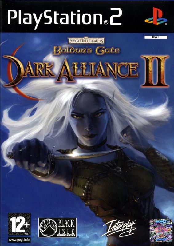 Front Cover for Baldur's Gate: Dark Alliance II (PlayStation 2)