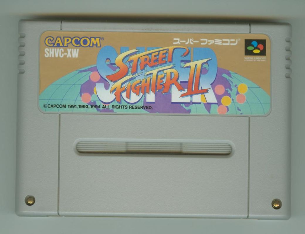 Media for Super Street Fighter II (SNES)