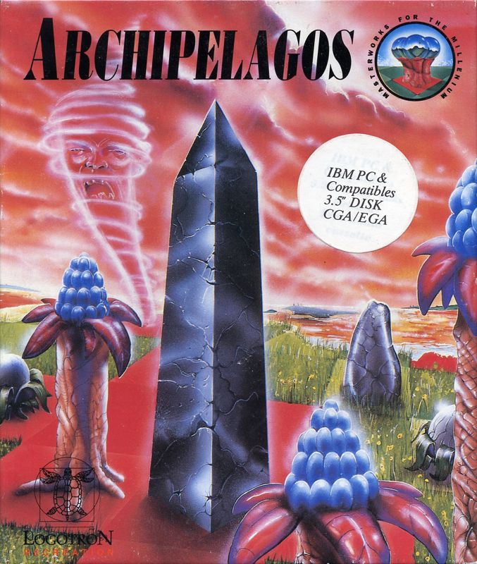 Front Cover for Archipelagos (DOS)