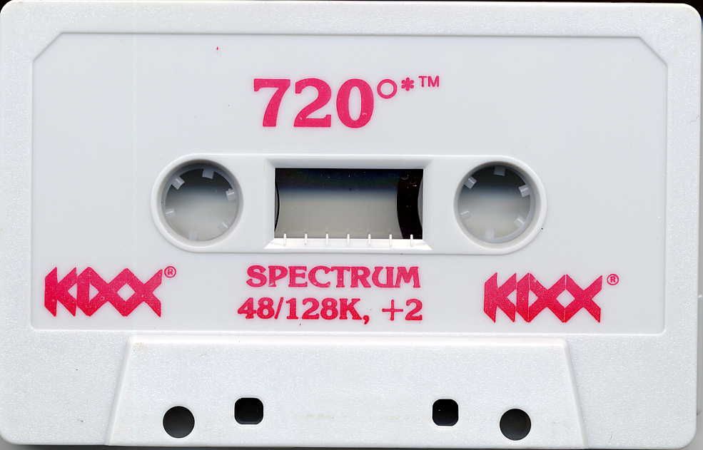 Media for 720º (ZX Spectrum) (Kixx release)