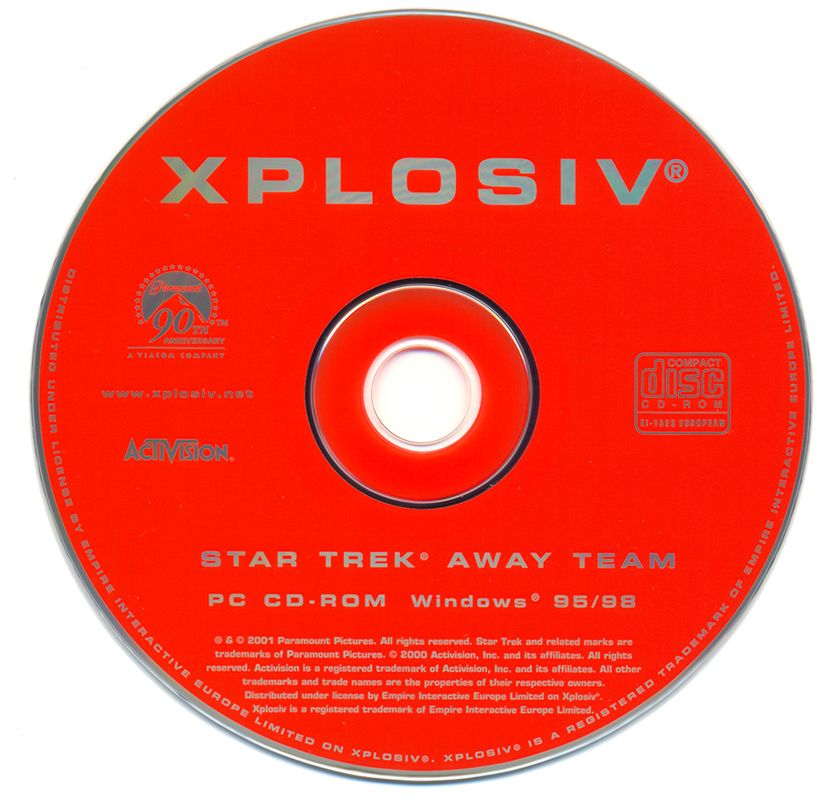 Media for Star Trek: Away Team (Windows) (Xplosiv release)