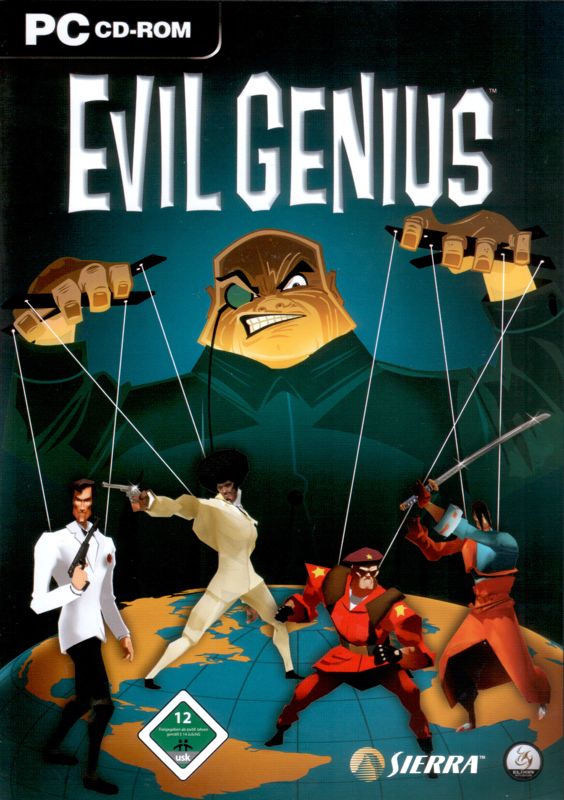 Front Cover for Evil Genius (Windows)