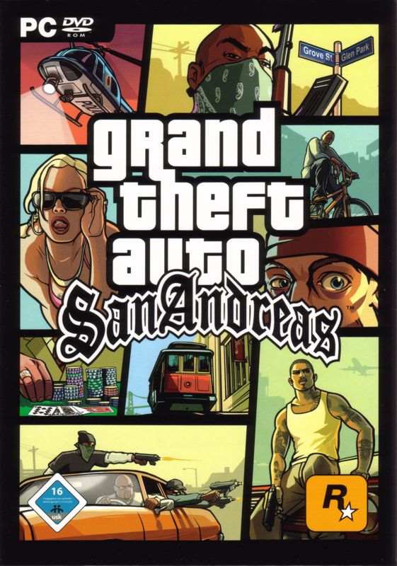 Front Cover for Grand Theft Auto: San Andreas (Windows)