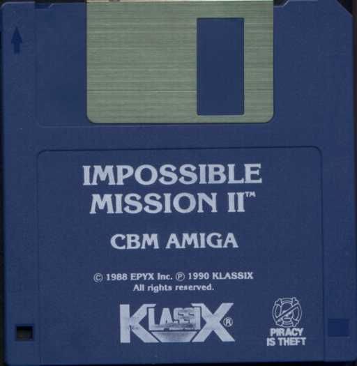 Media for Impossible Mission II (Amiga) (Klassix Release)