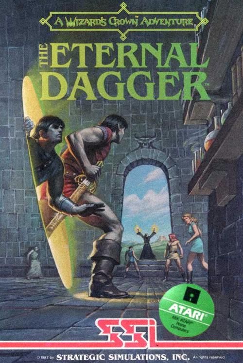 Front Cover for The Eternal Dagger (Atari 8-bit)