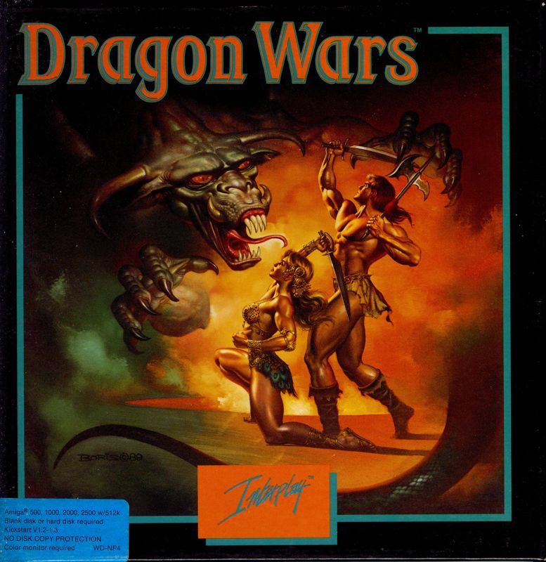 Front Cover for Dragon Wars (Amiga)