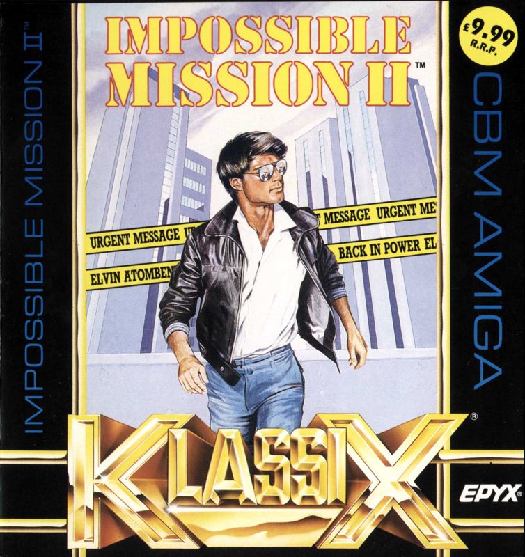 Front Cover for Impossible Mission II (Amiga) (Klassix Release)