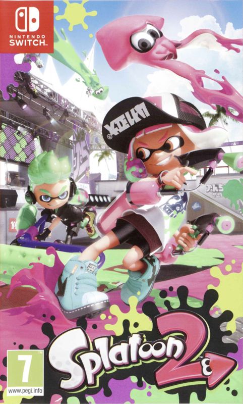 Front Cover for Splatoon 2 (Nintendo Switch)