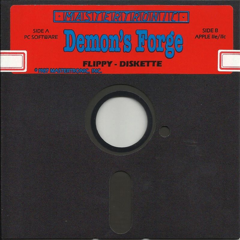 Media for The Demon's Forge (Apple II and PC Booter)