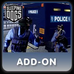 Front Cover for Sleeping Dogs: The SWAT Pack (PlayStation 3) (PSN release)
