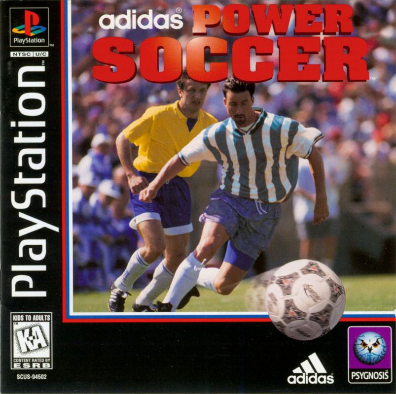 Front Cover for adidas Power Soccer (PlayStation)