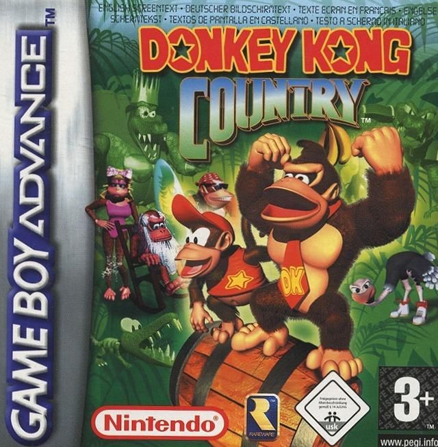 Front Cover for Donkey Kong Country (Game Boy Advance)