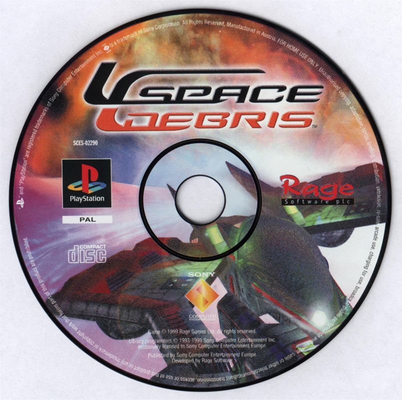 Media for Space Debris (PlayStation)