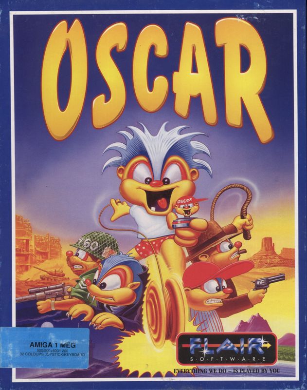 Front Cover for Oscar (Amiga) (ECS/OCS version)