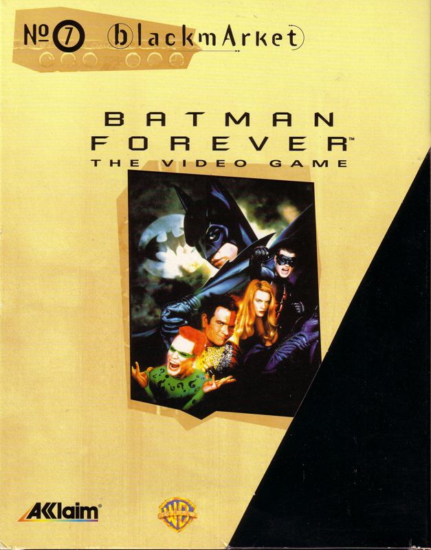 Front Cover for Batman Forever (DOS) (blackmArket Release)