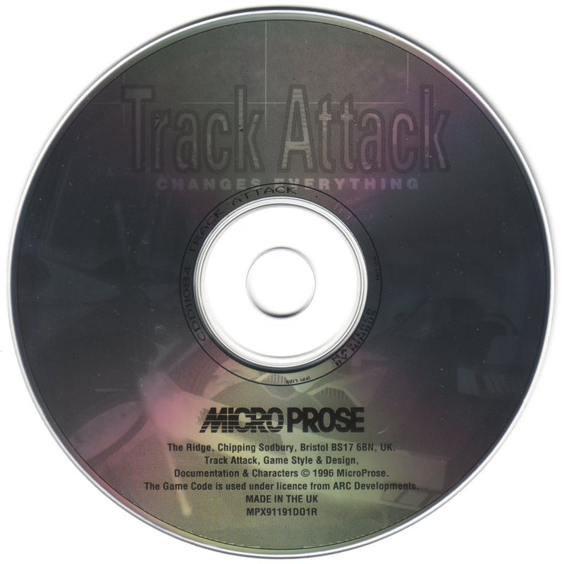 Track Attack cover or packaging material MobyGames