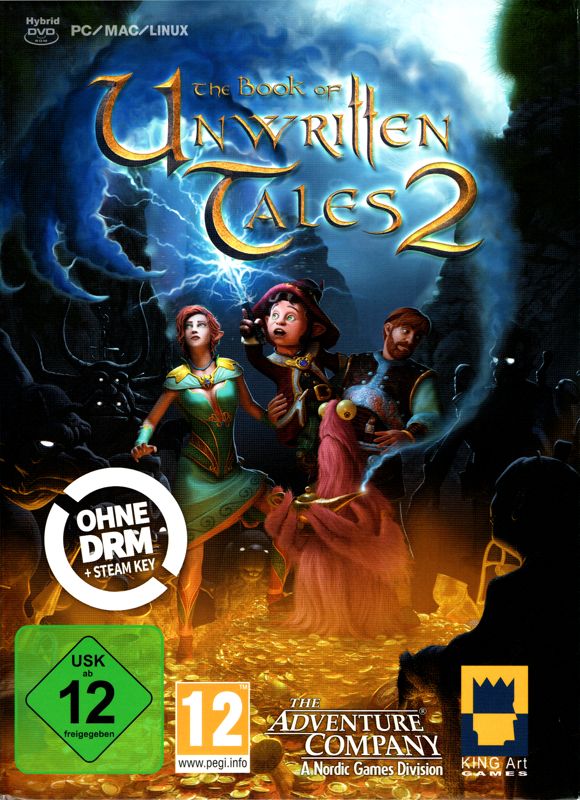 Front Cover for The Book of Unwritten Tales 2 (Linux and Macintosh and Windows)