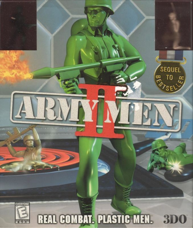 Front Cover for Army Men II (Windows)