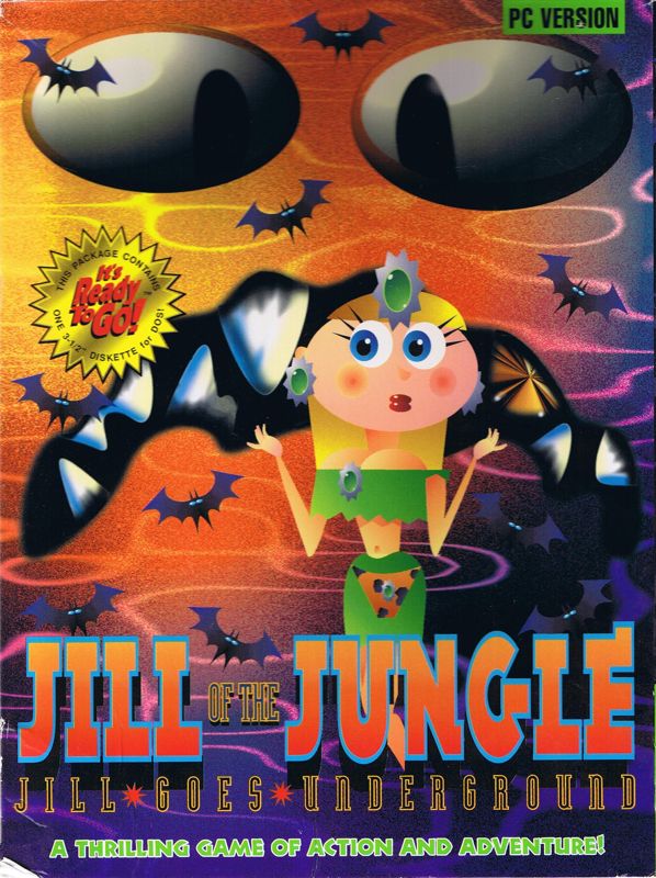Front Cover for Jill of the Jungle: Jill Goes Underground (DOS)