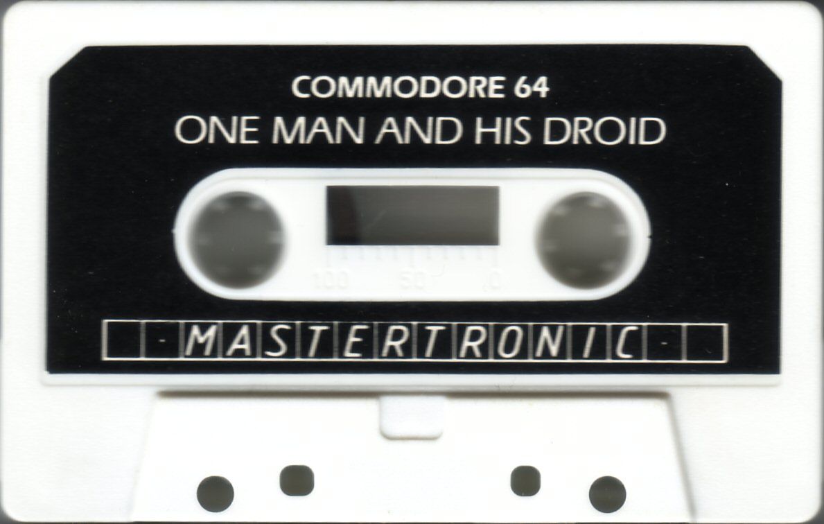 Media for One Man and His Droid (Commodore 64)
