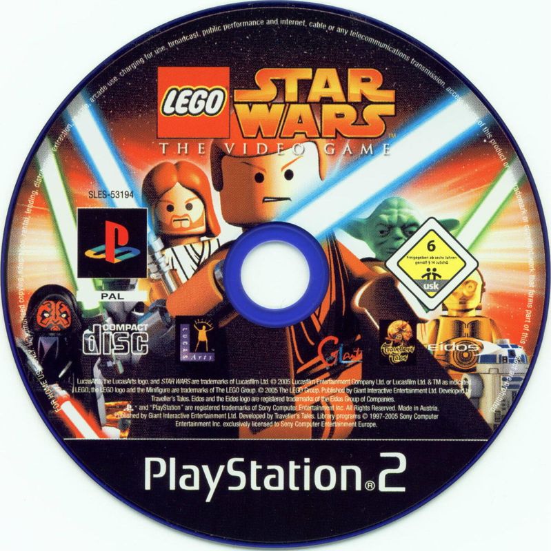 Media for LEGO Star Wars: The Video Game (PlayStation 2)