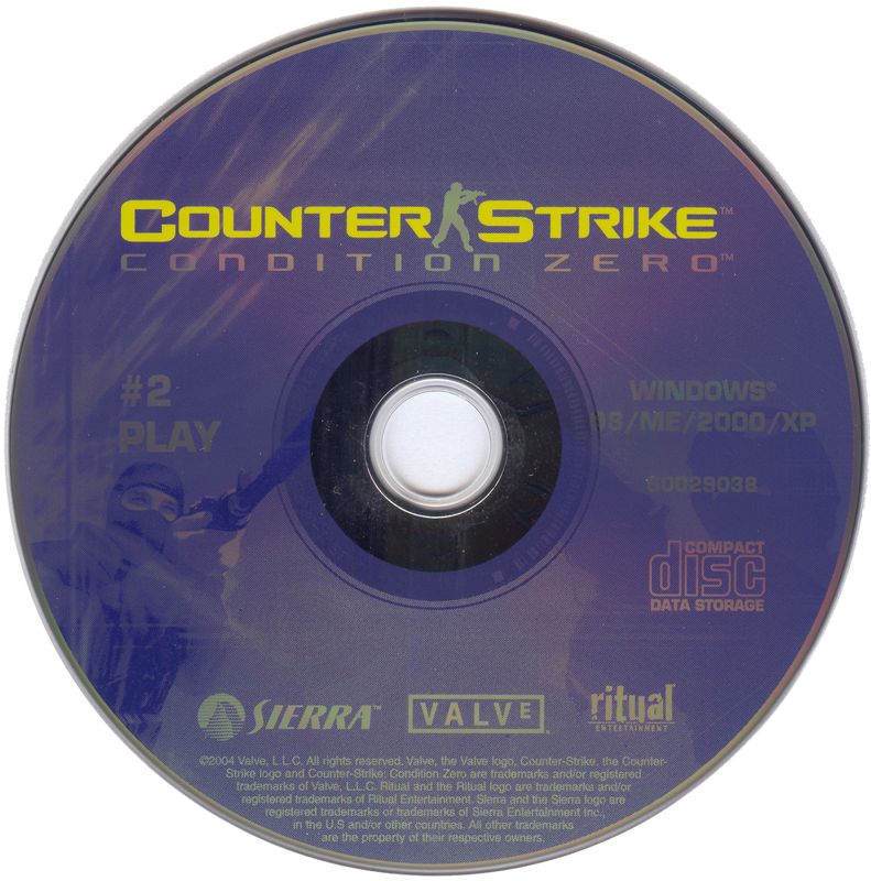 Media for Counter-Strike: Condition Zero (Windows): Disc 2