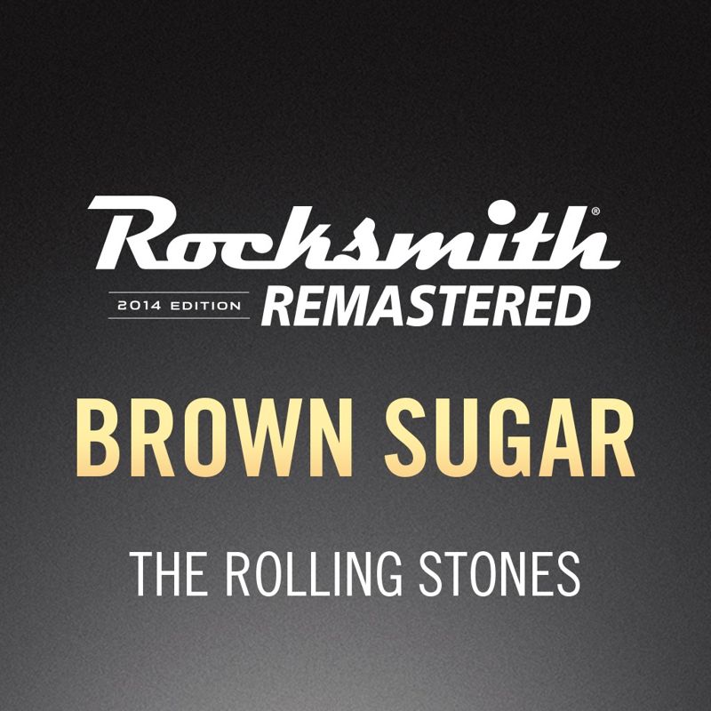 Front Cover for Rocksmith 2014 Edition: Remastered - The Rolling Stones: Brown Sugar (PlayStation 3 and PlayStation 4) (download release)