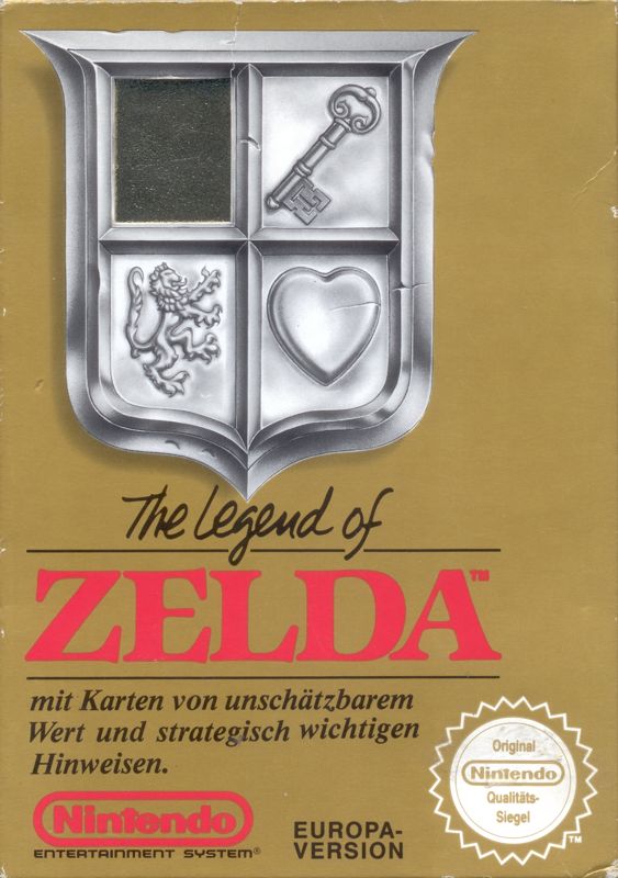 Front Cover for The Legend of Zelda (NES) (1991 re-release)