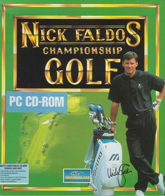 Nick Faldo's Championship Golf cover or packaging material - MobyGames