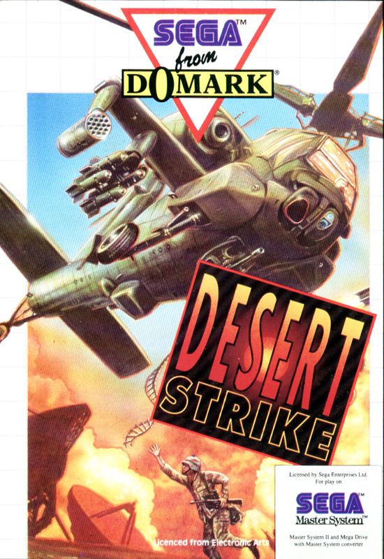 Front Cover for Desert Strike: Return to the Gulf (SEGA Master System)