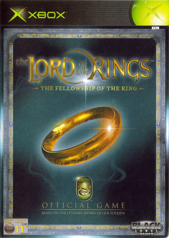 Front Cover for The Lord of the Rings: The Fellowship of the Ring (Xbox)