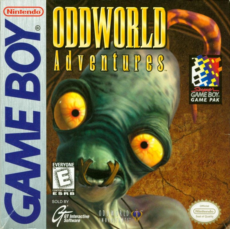 Front Cover for Oddworld Adventures (Game Boy)