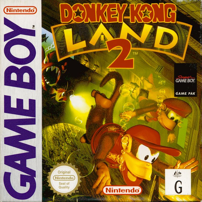 Front Cover for Donkey Kong Land 2 (Game Boy)