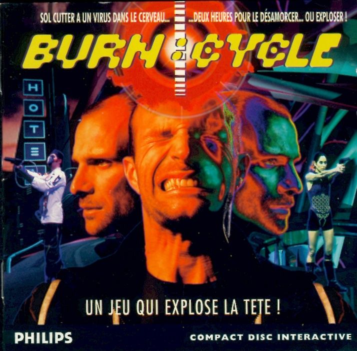 Front Cover for Burn:Cycle (CD-i)