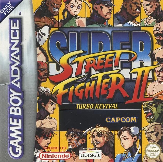 Front Cover for Super Street Fighter II: Turbo Revival (Game Boy Advance)