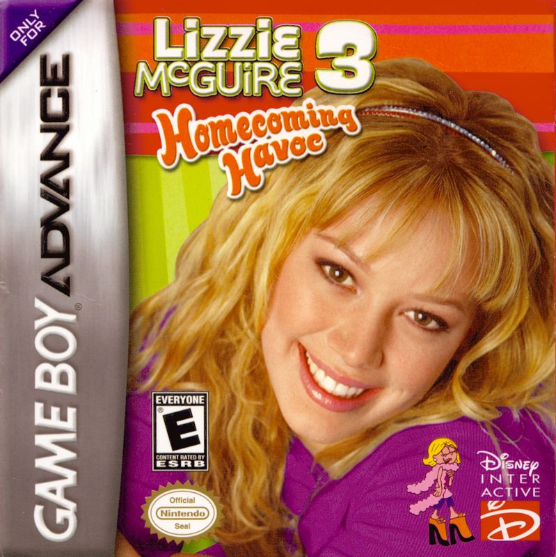 Front Cover for Lizzie McGuire 3: Homecoming Havoc (Game Boy Advance)