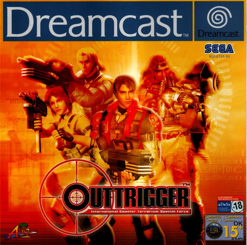 Front Cover for Outtrigger (Dreamcast)