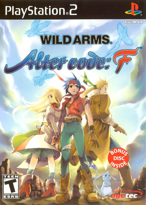 Front Cover for Wild Arms Alter Code: F (PlayStation 2)