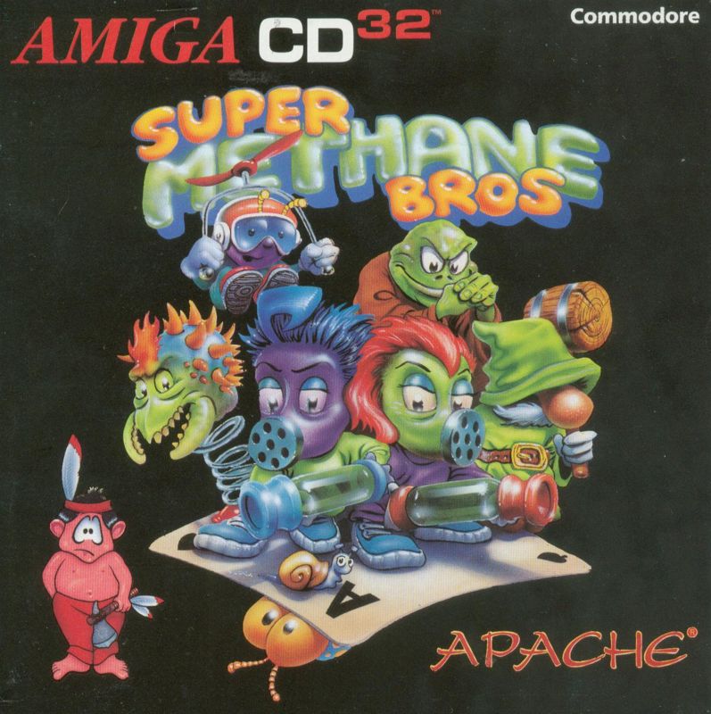 Front Cover for Super Methane Bros (Amiga CD32)