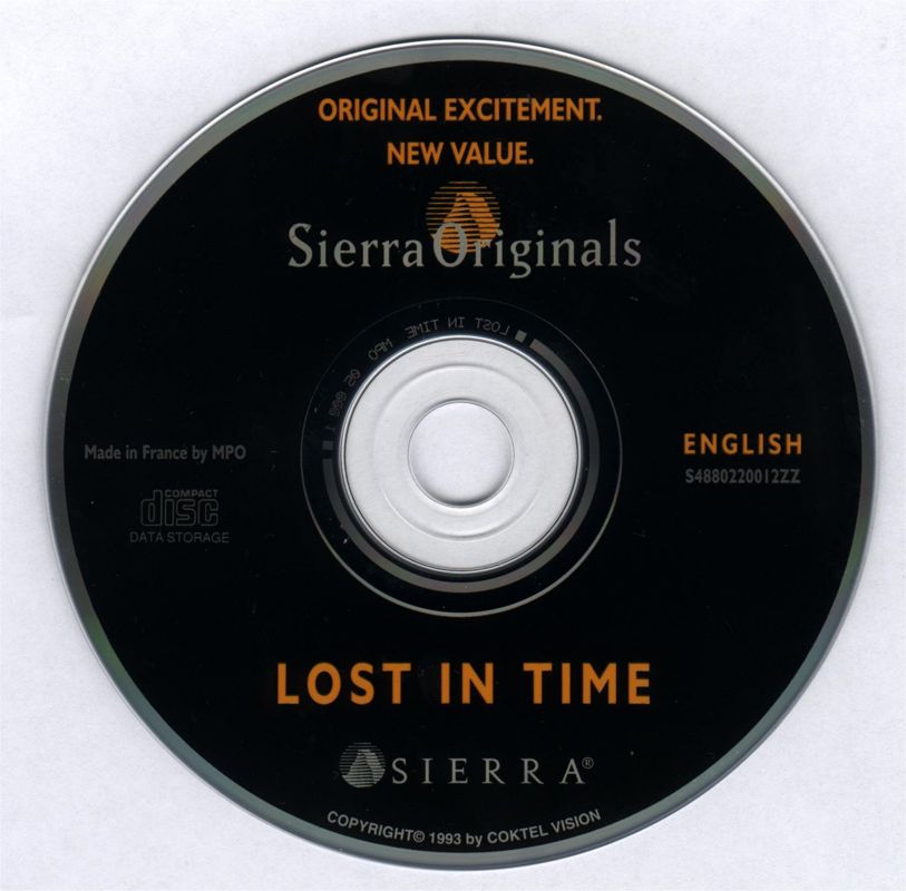 Media for Lost in Time (DOS and Windows 3.x) (SierraOriginals release)