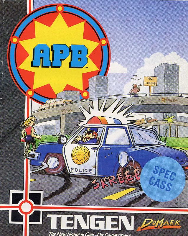 Front Cover for APB (ZX Spectrum)